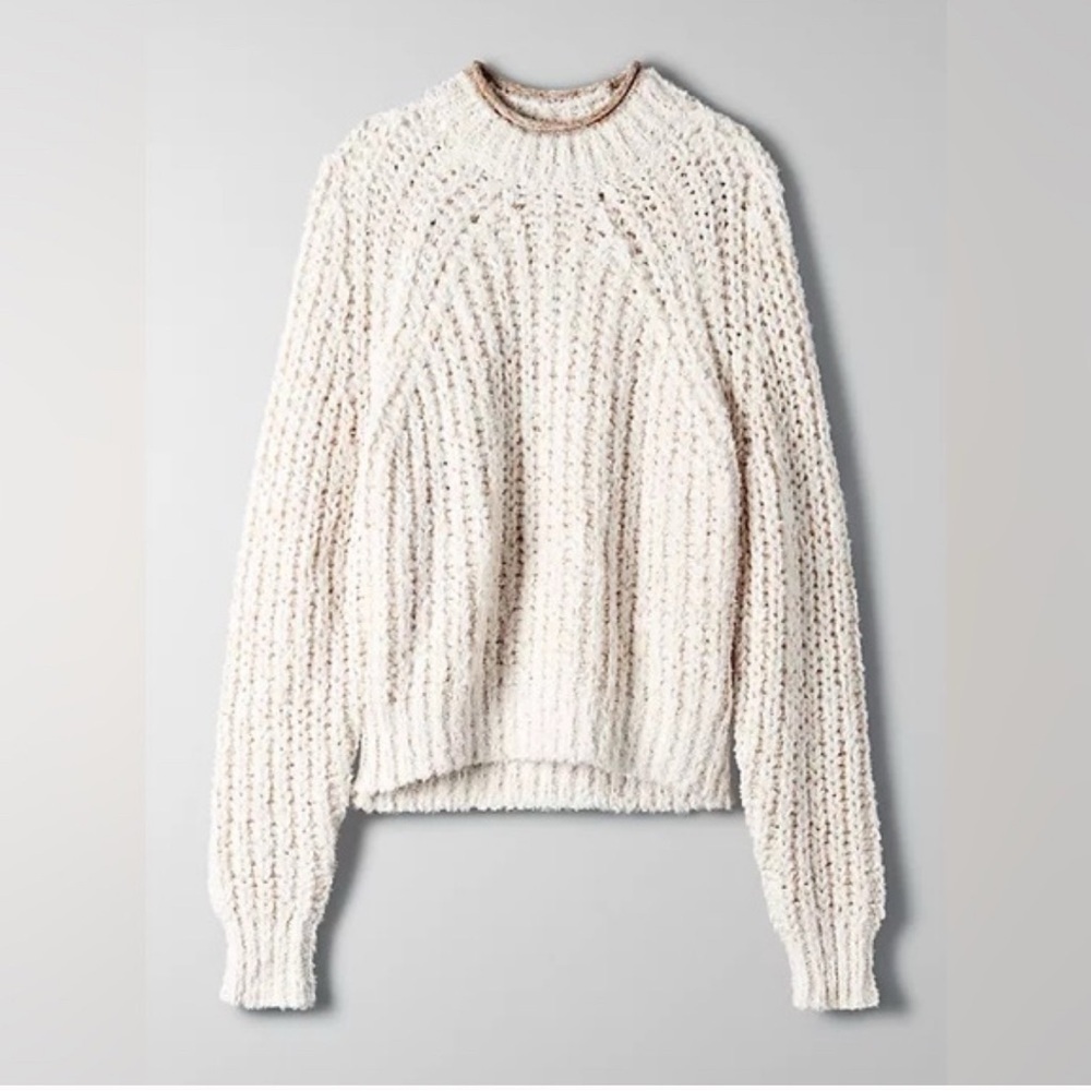 Wilfred aritzia confetti knit sweater